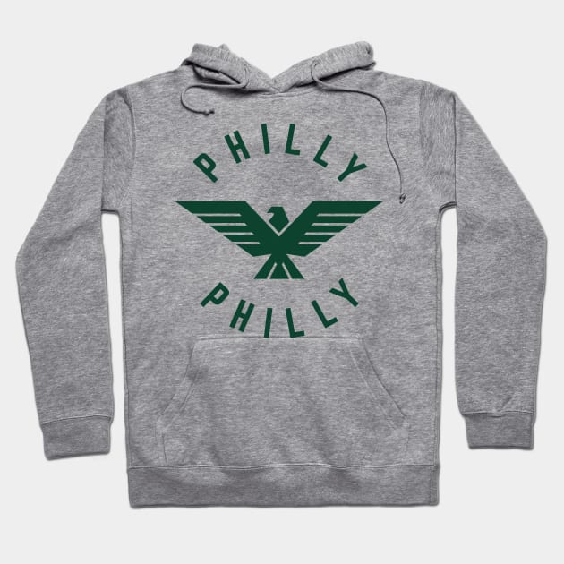 Philly Philly - Philadelphia Football Hoodie by PodDesignShop